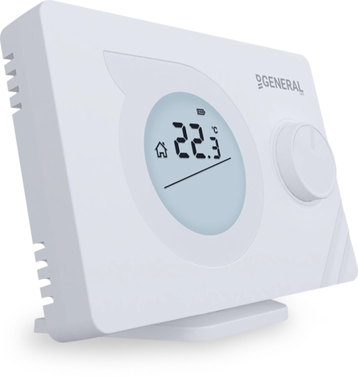 mitra 220 smart akıllı oda termostatı - yan görsel