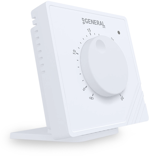 mitra 10 rf kablosuz oda termostatı - yan görsel