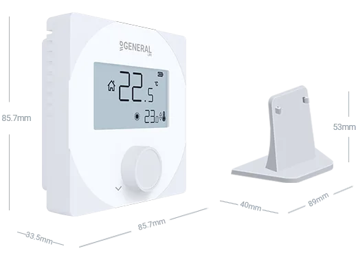 Aruna HT25S RF Kablolsuz Oda Termostatı Teknik Özellikleri