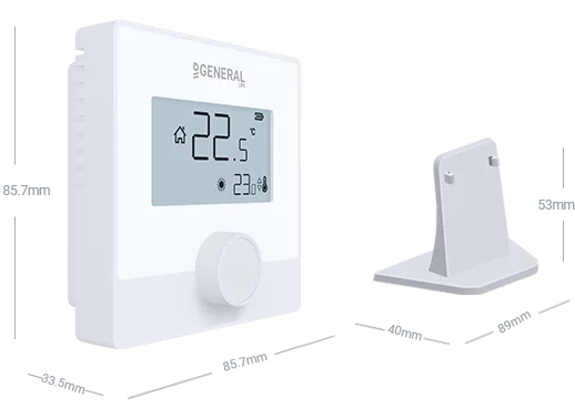 ILLONA HT25S RF Kablosuz Oda Termostatı Teknik Özellikleri