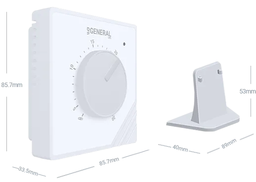 MITRA HT10S RF Kablosuz Oda Termostatı Teknik Özellikleri