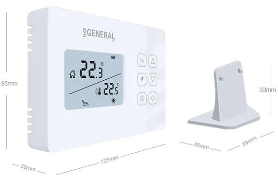 MITRA HT280S RF Kablosuz Oda Termostatı Teknik Özellikleri