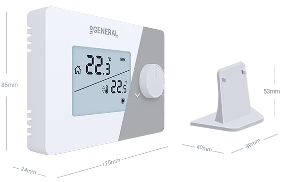 NORA HT260S RF Kablosuz Oda Termostatı Teknik Özellikleri