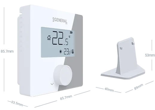 NORA HT26S RF Kablosuz Oda Termostatı Teknik Özellikleri