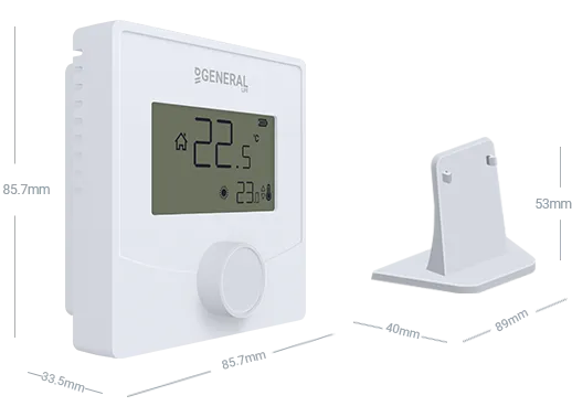 SENNA HT25 RF Kablosuz Oda Termostatı Teknik Özellikleri