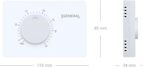 THERMA HT110S Kablolu Oda Termostatı Teknik Özellikleri