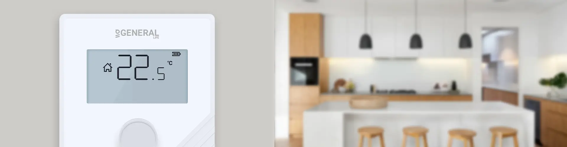 MITRA HT25S SMART Akıllı Oda Termostatı - Beyaz