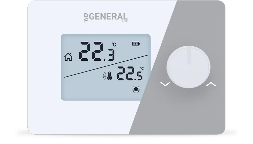 NORA HT260S RF Kablosuz Oda Termostatı - Beyaz