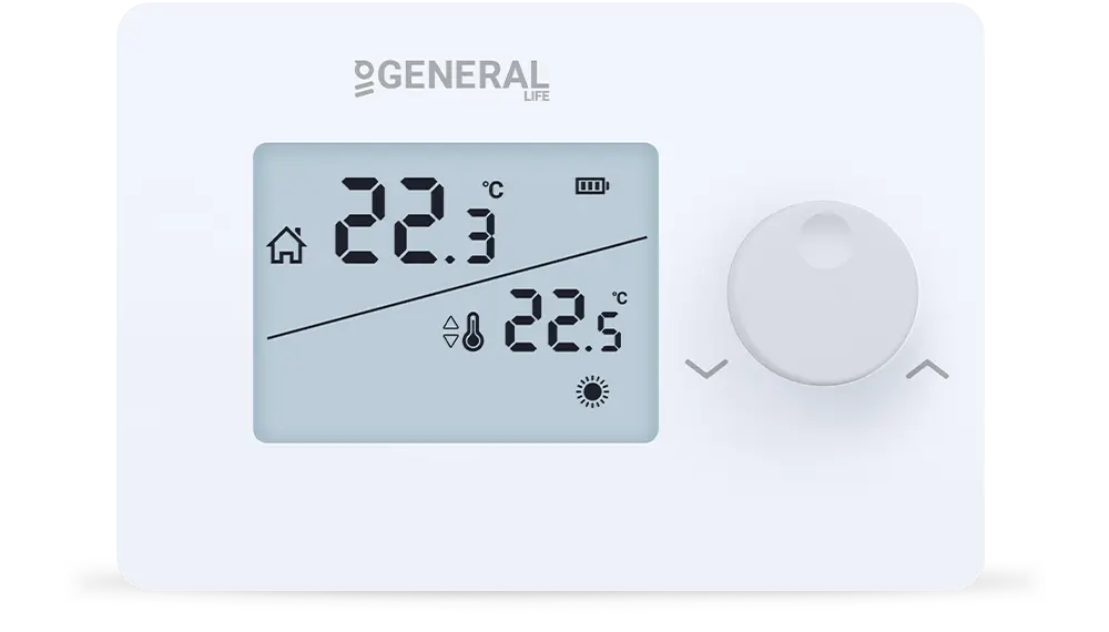 THERMA HT260S RF Kablosuz Oda Termostatı - Beyaz