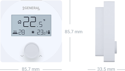 ARUNA FH25S Underfloor Heating Thermostat Technical Data