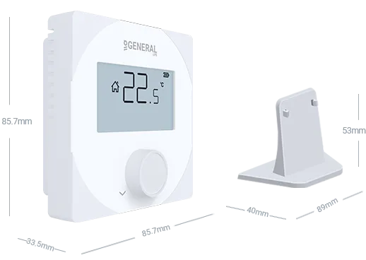 ARUNA HT25S SMART Room Thermostat Technical Data