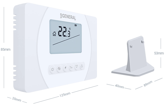 ARUNA HT270S SMART Room Thermostat Technical Data