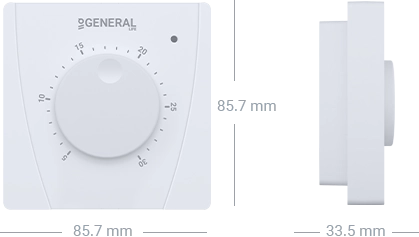 CERES FH10 Yerden Isıtma Termostatı Teknik Özellikler