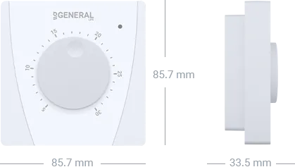 CERES FH10S Underfloor Heating Thermostat Technical Data