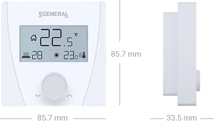 CERES FH25S Underfloor Heating Thermostat Technical Data