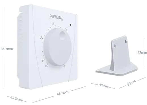 CERES HT10 RF Wireless Room Thermostat Technical Data