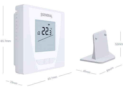 CERES HT15S Smart Room Thermostat Technical Data