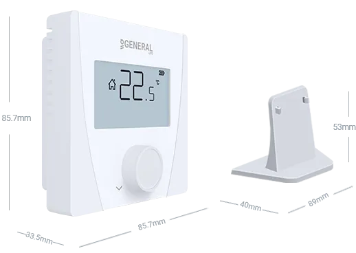 CERES HT25S Smart Room Thermostat Technical Data