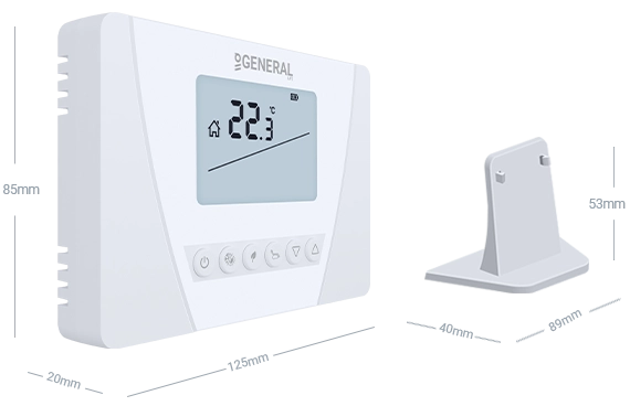 CERES HT270S Smart Room Thermostat Technical Data