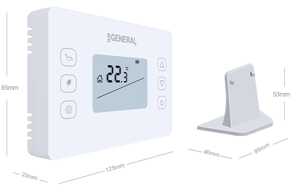 CERES HT280S Smart Room Thermostat Technical Data