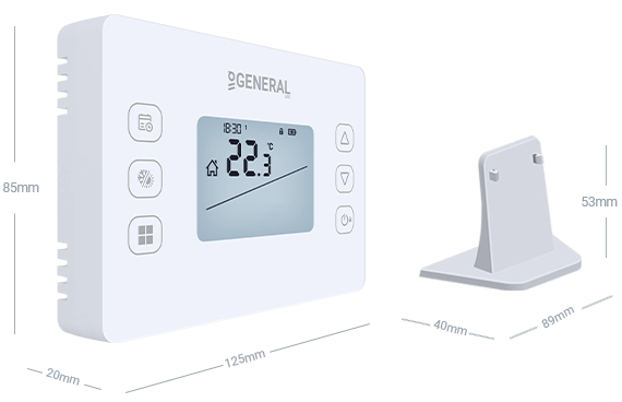 CERES HT330S Smart Room Thermostat Technical Data