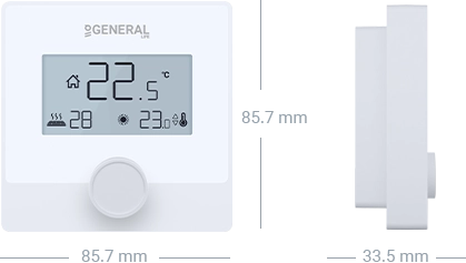 ILLONA FH25S Underfloor Heating Thermostat Technical Data