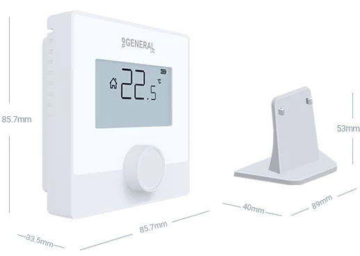 ILLONA HT25S Smart Room Thermostat Technical Data