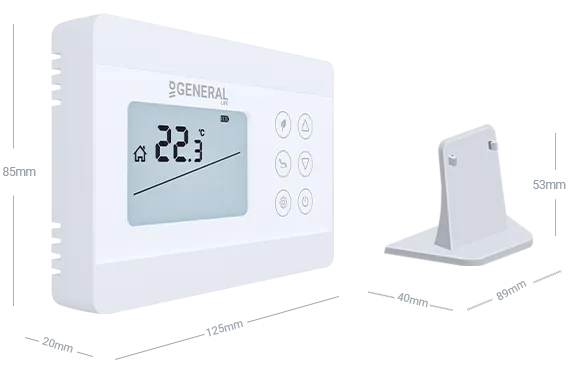 ILLONA HT280S Smart Room Thermostat Technical Data