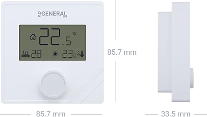 MITRA FH25 Underfloor Heating Thermostat Technical Data