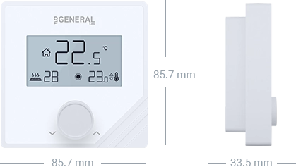 MITRA FH25S Underfloor Heating Thermostat Technical Data