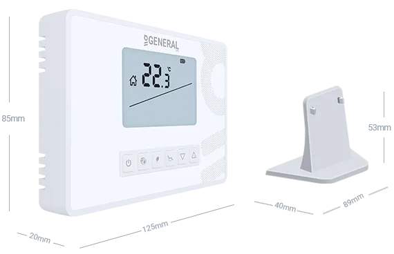 MITRA HT270S Smart Room Thermostat Technical Data