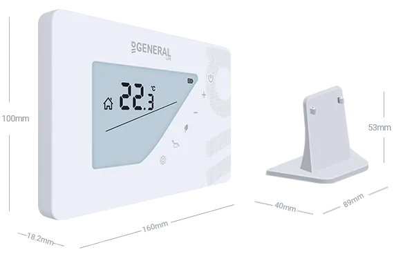 MITRA HT380S Smart Room Thermostat Technical Data