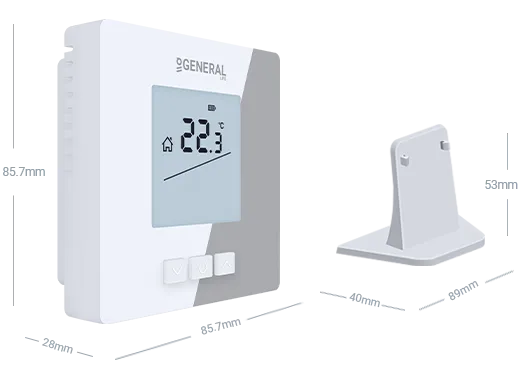 NORA HT16S Smart Room Thermostat Technical Data