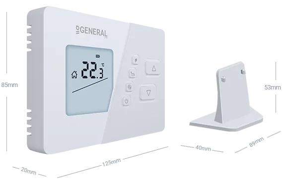 NORA HT270S Smart Room Thermostat Technical Data