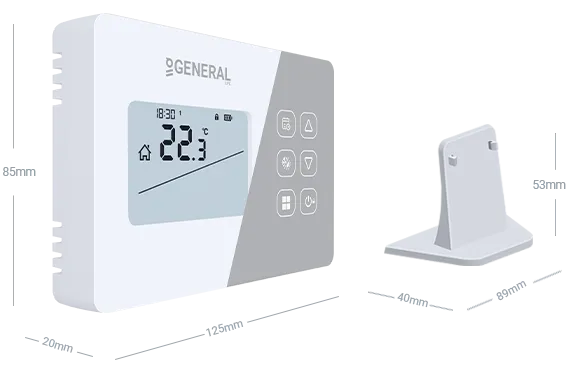 NORA HT330S Smart Room Thermostat Technical Data