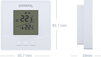 SENNA HT15 Wired Room Thermostat Technical Data