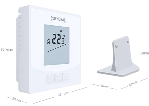 SENNA HT15S Smart Room Thermostat Technical Data