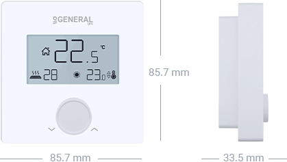 THERMA FH26S Underfloor Heating Thermostat Technical Data