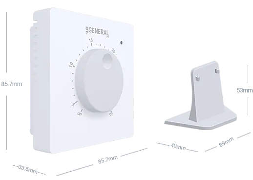 THERMA HT11S RF Wireless Room Thermostat Technical Data