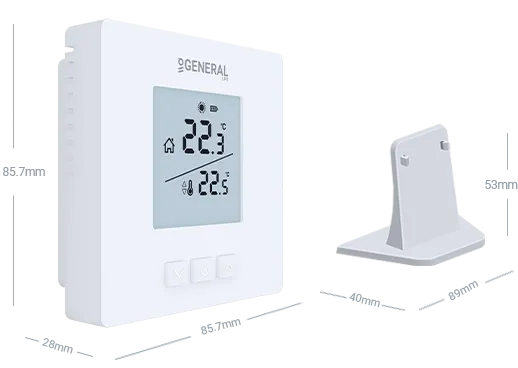 THERMA HT16S RF Wireless Room Thermostat Technical Data