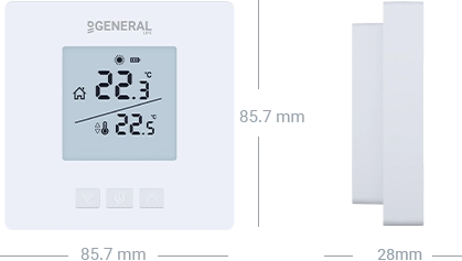 THERMA HT16S Wired Room Thermostat Technical Data