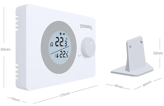 THERMA HT230S RF Wireless Room Thermostat Technical Data