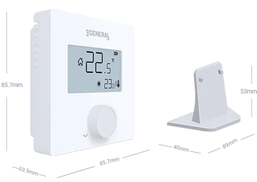 THERMA HT26S RF Wireless Room Thermostat Technical Data