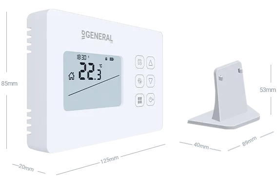 THERMA HT330S Smart Room Thermostat Technical Data