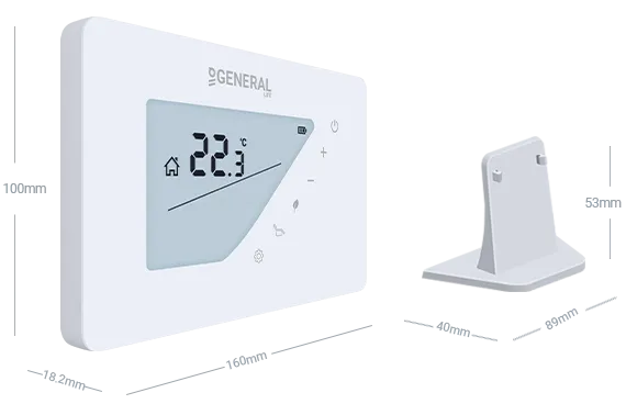 THERMA HT380S Smart Room Thermostat Technical Data