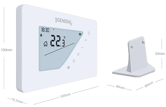 THERMA HT430S Smart Room Thermostat Technical Data