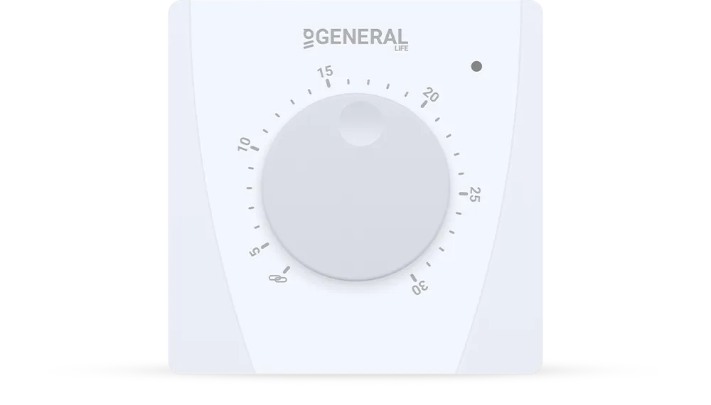 CERES HT10S RF Wireless Room Thermostat - White