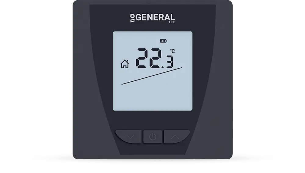 CERES HT15S Smart Room Thermostat - Black