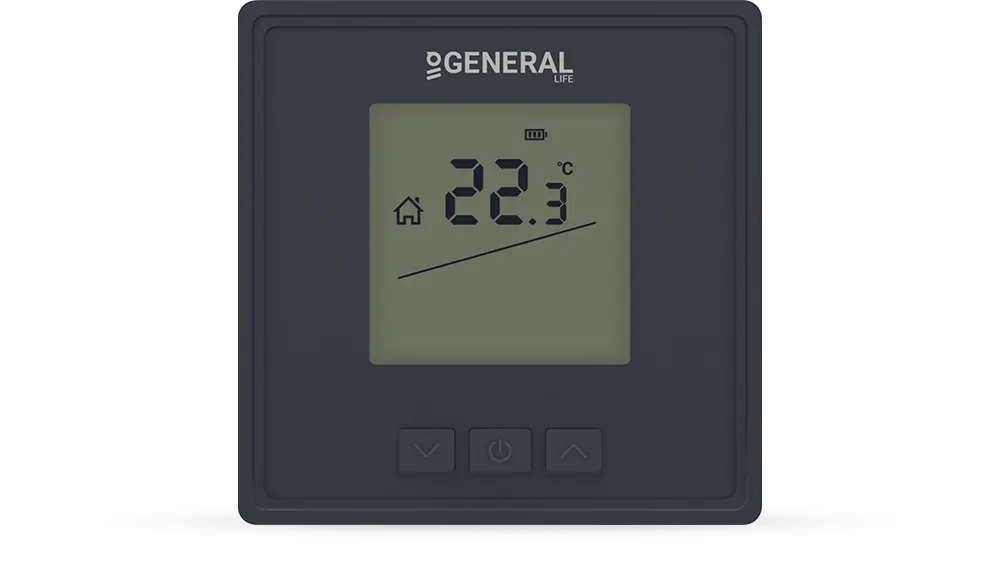 GAIA HT15 SMART Room Thermostat - Black