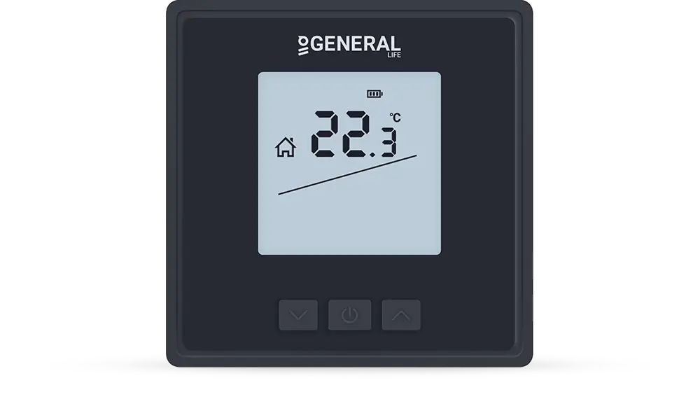 GAIA HT15S SMART Room Thermostat - Black